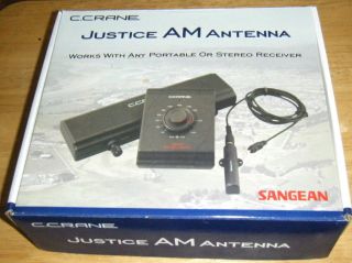   Crane, Justice AM Twin Coil Ferrite Antenna,made by the Sangean Co