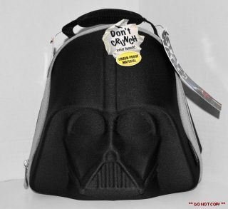 NEW STAR WARS DARTH VADER INSULATED LUNCH BOX BAG LUNCHBOX CRUSH PROOF 