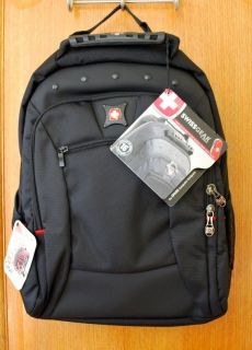 SWISS GEAR WENGER SPARK 16 LAPTOP BLACK BACKPACK iPHONE ANDROID iPOD 
