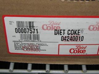 DIET COKE SODA SYRUP CONCENTRATE 5 GALLON  BAG IN A BOX