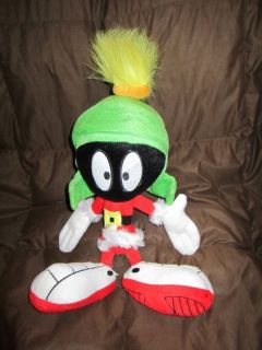 Warner bros.Looney Tunes Marvin the Martian Christmas Stuffed Plush 