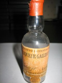 Vintage Liqueur Gallifet Miniature Liquor Bottle