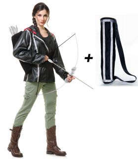 The Hunger Games inspired Adult JACKET Size XS + Arena Quiver