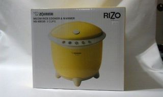 Zojirushi Rizo Micom 3 Cup Rice Cooker and Warmer (Yellow)