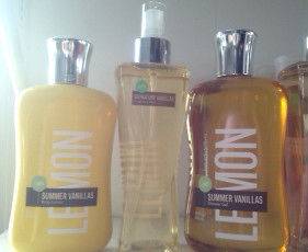 bath and body works lemon vanilla in Bath & Body