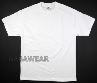   Shirts AAA White Plain T Shirt Cotton Alstyle Apparel Activewear BABA