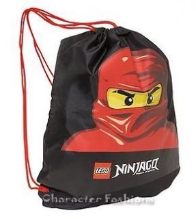 NINJAGO LEGO KAI Backpack School Book Cinch Bag TOTE