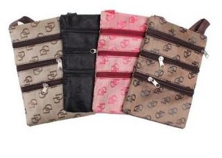 35 Wholesale Purse Fashion Handbag Lady Swingback with 3 Zippers 