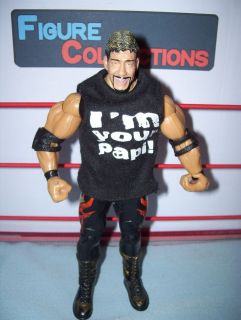   Jakks Classic Superstars Eddie Guerrero Figure Custom w Shirt