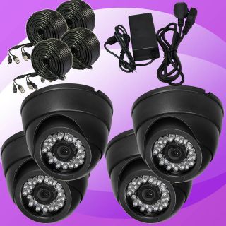 Surveillance Video CCTV Color Day & Night vision Dome Indoor 