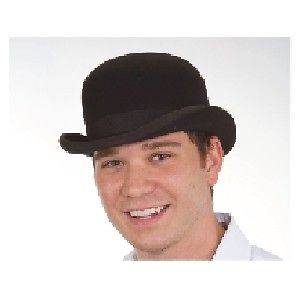 black derby hats