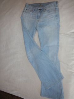 Seven For All Mankind Jeans ~ Flare, Light Wash  Size 28