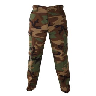 PROPPER WDLND CAMO POLY COTTON TWILL BDU PANTS (clothing cargo trouser 