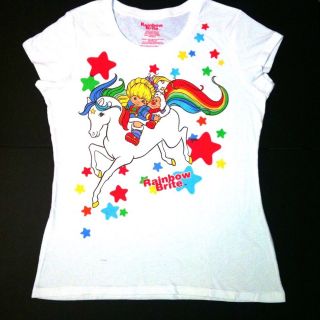   ~ Rainbow Brite ~ Retro ~ 80s ~ Punk ~ Cartoon Graphic Tee Shirt