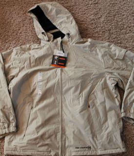   Free Country Tan Winter Coat Jacket ~ dobby ~ rain Coat ~ size XXL 2XL