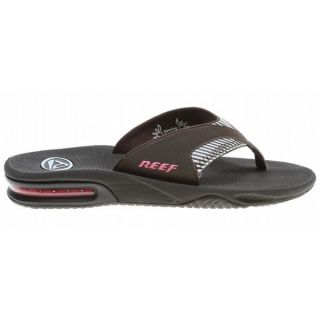 Reef Fanning Sandals Brown/Pink Stripes Womens