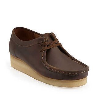   Womens NEW Wallabees 38257 Beeswax Brown Leather Casual Dress Shoes