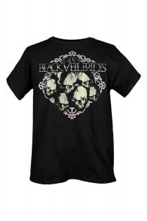 Black Veil Brides Skulls Slim Fit T Shirt