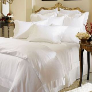   SFERRA GIZA 45 SATEEN ITALIAN BED LINENS IN WHITE OR IVORY W/SIZES