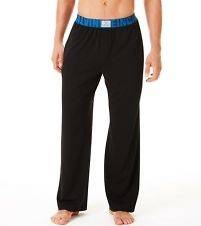 Calvin Klein Black Lounge Pants PJ Sleepwear X Cotton Stretch Men’s 