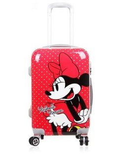 Beautiful 20 Red Cutie Minnie Mouse Carry on Suitcase ***