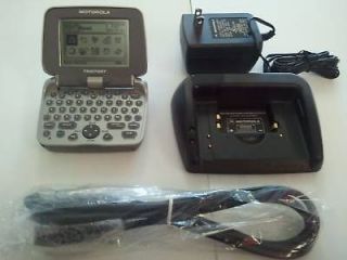 SILVER Motorola Timeport P935 2 Way Pager with Service