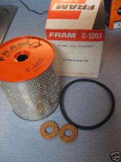 NEW Fram Furnace Fuel Oil Filter C 1203