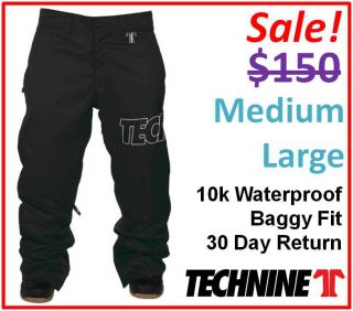   Mens Chino Freestyle Halfpipe Snowboard Deck Pant Apparel Winter Gear