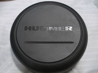 Hummer H3 spare tire cover, Hard, Genuine GM Hummer OEM. New! (R13A 