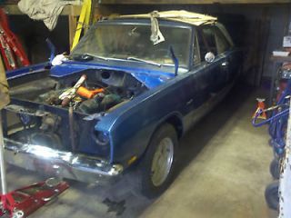   base 1969 dodge dart 440 project car tubbed and caged lots of parts