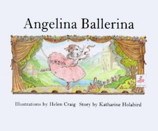 Angelina Ballerina by Katharine Holabird 1990, Hardcover, Mini Edition 