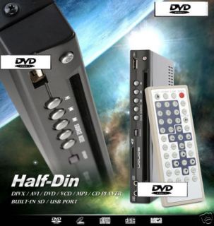 BN In Car 1/2 Half Din DVD Player. MP3/DivX/MP4/C​D