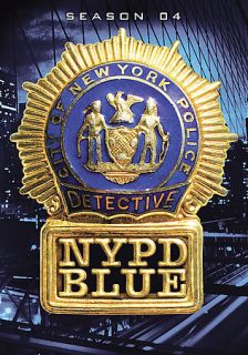 NYPD Blue   Season 4 DVD, 2009, 4 Disc Set