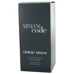 Giorgio Armani Armani Code 3.4oz Mens Eau de Toilette