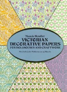 Victorian Decorative Papers by Muncie Hendler 1980, Paperback