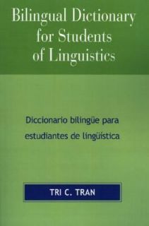 Bilingual Dictionary for Students of Linguistics Diccionario Bilingue 