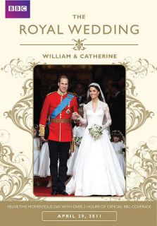 The Royal Wedding William Catherine DVD, 2011
