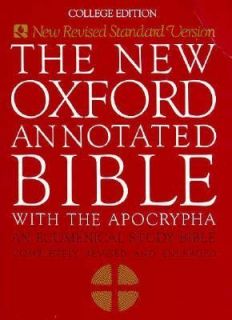 The New Oxford Annotated Bible 1994, Paperback, Student Edition of 