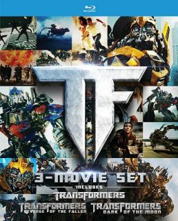 Transformers Trilogy Blu ray Disc, 2011, 3 Disc Set