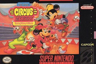  Circus Mystery Starring Mickey Minnie Super Nintendo, 1994