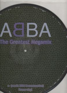 ABBA The Greatest Megamix Vinyl LP Picture Disc 2006 Promo Vinyl