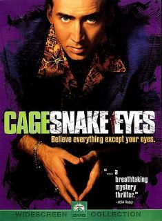 Snake Eyes DVD, 1999, Sensormatic