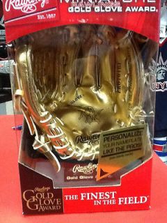 Rawlings Gold Glove Award Miniature Trophy New