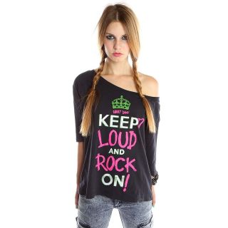 Abbey Dawn By Avril Lavigne Ladies Keep It Loud Fashion TShirt