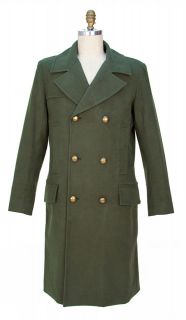 ABBY SHOT Doctor Who 11th Dr. Green Coat Official Prop Replica Cosplay 