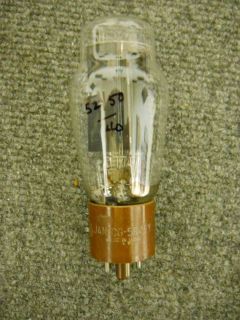JAN CG GE 5R4GY Vacuum Tube Brown Base ~ Tester TV 7/U 52/50 T
