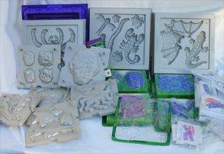 Thingmaker molds & monster mixes some sealed Matel toys large lot