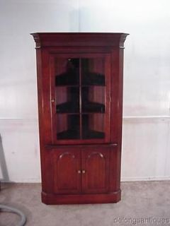 19642Pennsylv​ania House Solid Cherry Corner China Cabinet
