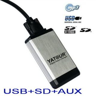   USB SD interface adapter changer For Hyundai Kia 8 pin CD connection