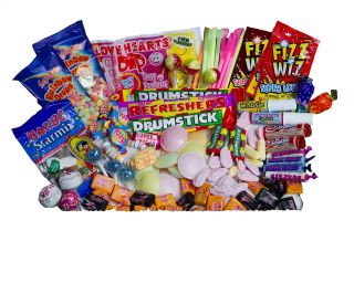 RETRO SWEETS / OVER 450 SWEETS / GIFT SET / SALE/ OLD FASHIONED 